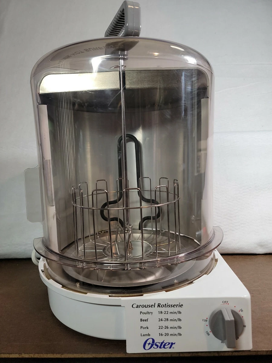 Carousel clearance rotisserie oster