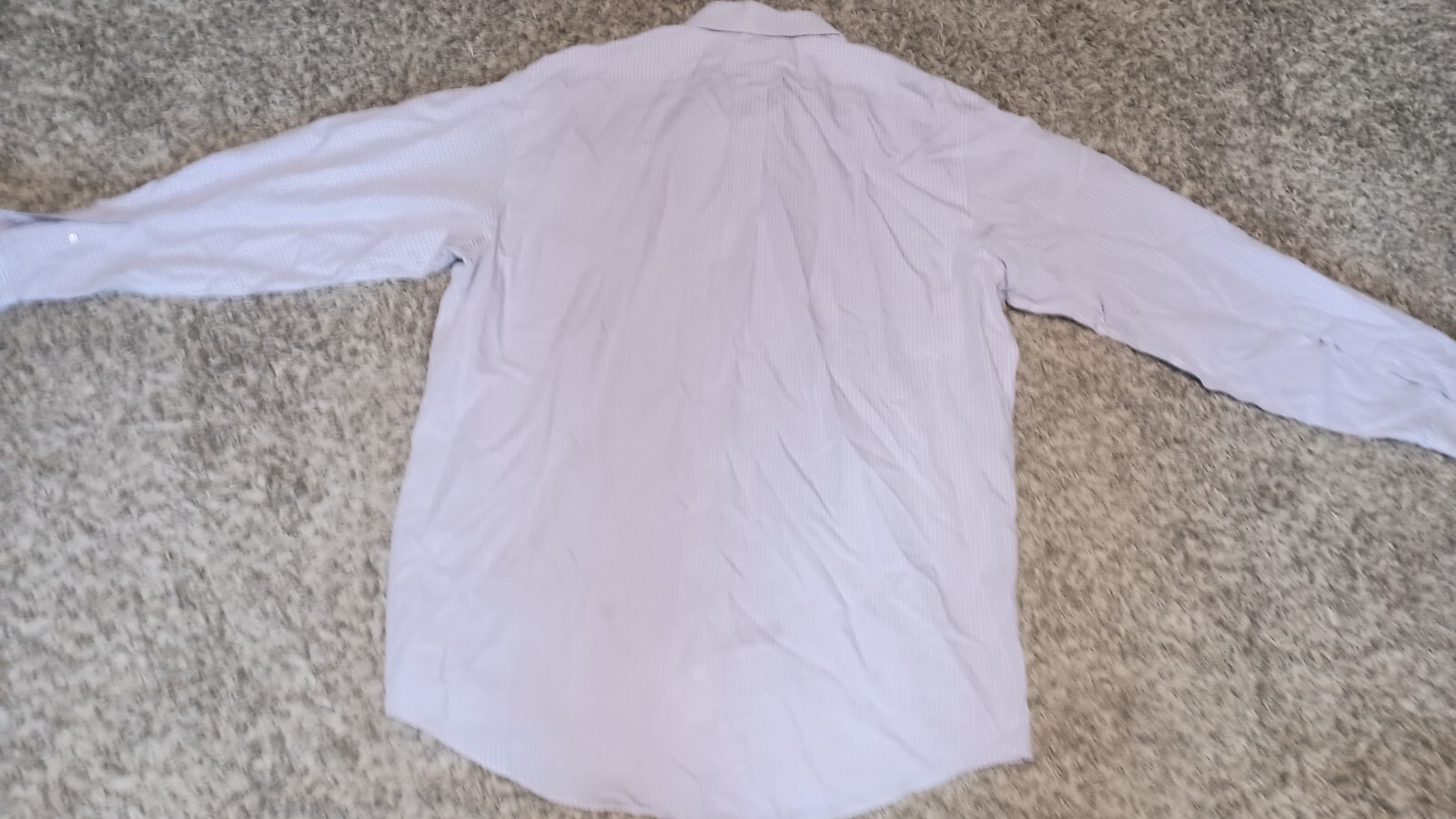 Men's Brooks Brothers Dress Shirt Size 16 1/2 - 4/5 Color Purple White Preppy... thumbnail 3