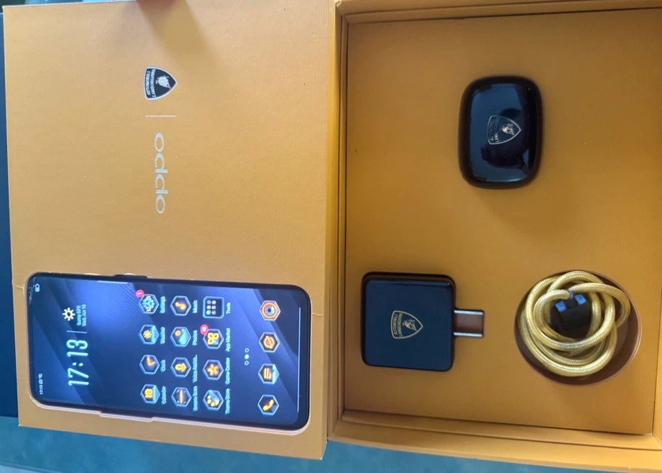 OPPO FIND X EDICIÓN LAMBORGHINI (8GB/512GB) negro fibra de carbono 4G LTE bandas compatibles Foto 3 de 4