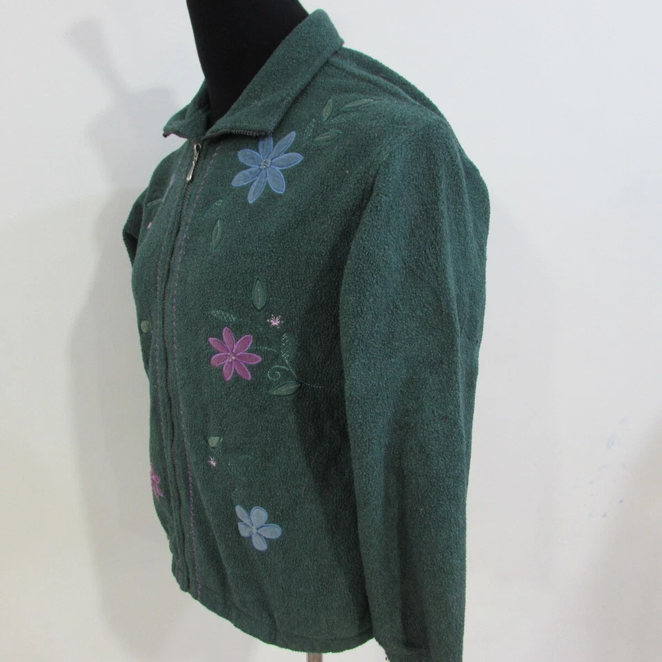 Alfred Dunner Womens Zipped Fleece Chest Size 48/50 UK M REF (M15841 - Image 4 of 4