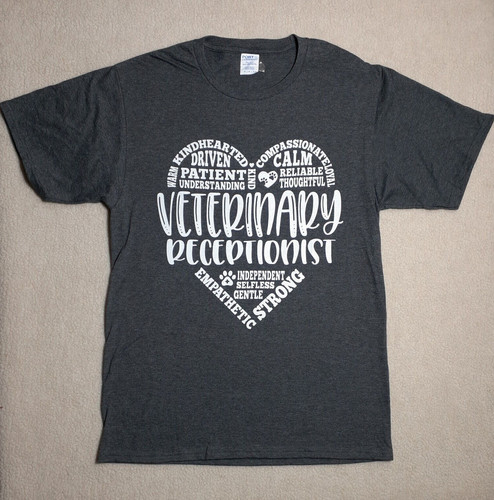 Veterinary Receptionist T Shirt