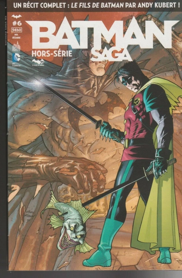 BATMAN SAGA HORS SERIE N° 6 DC Comics URBAN novembre 2014 - Photo 1/1