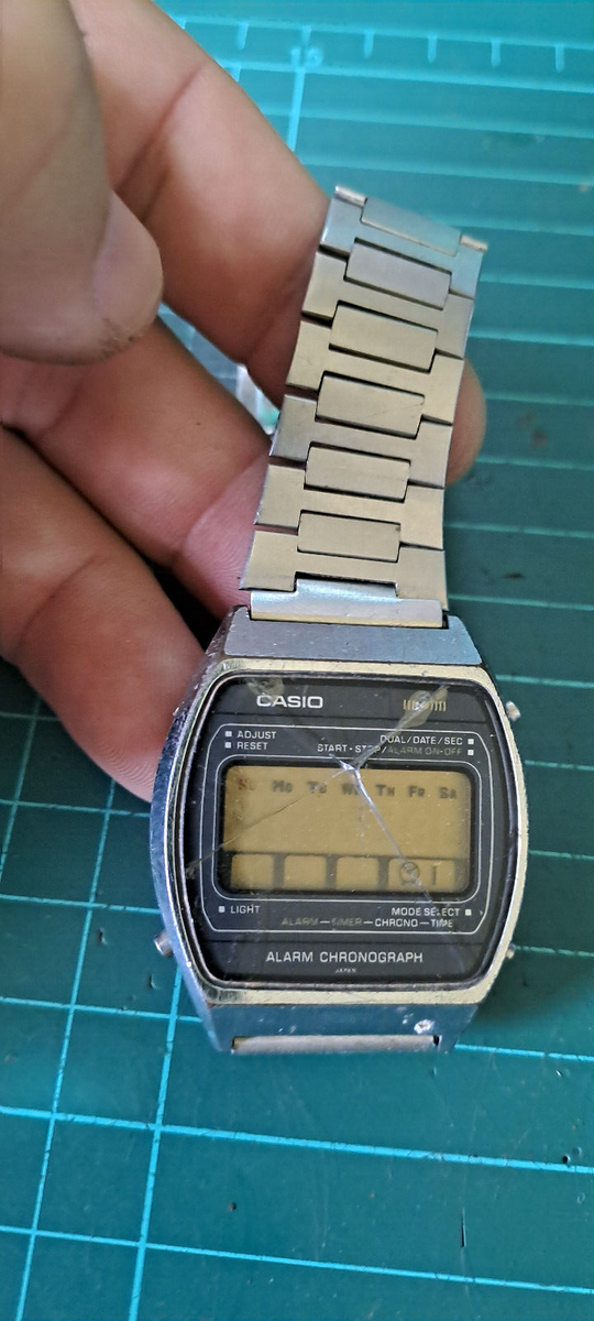 Iper Rare Vintage (1979) Casio S010 Module 128 Watch Japan E