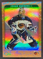 2006-07 O-PEE-CHEE JOHAN HEDBERG #26 RAINBOW 47/100