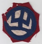 WW1 era US Army UNKNOWN Division Patch Insignia Military Wool Felt Construction