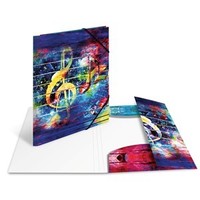 "Herma Eckspannermappe \"Artline\", Pp, DIN A3, Music 1 Bis 24 Stk Spare Bis 71%"