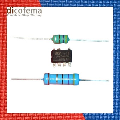 47 Ohm 3 Watt +3 Teile LNK364GN + Drossel1 Widerstand  470µH  Netzteil  Ic  AEG,