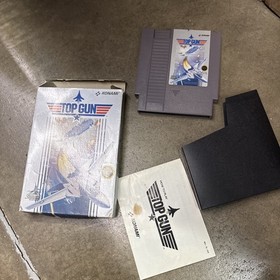Top Gun - Nintendo NES con funda, manual y caja