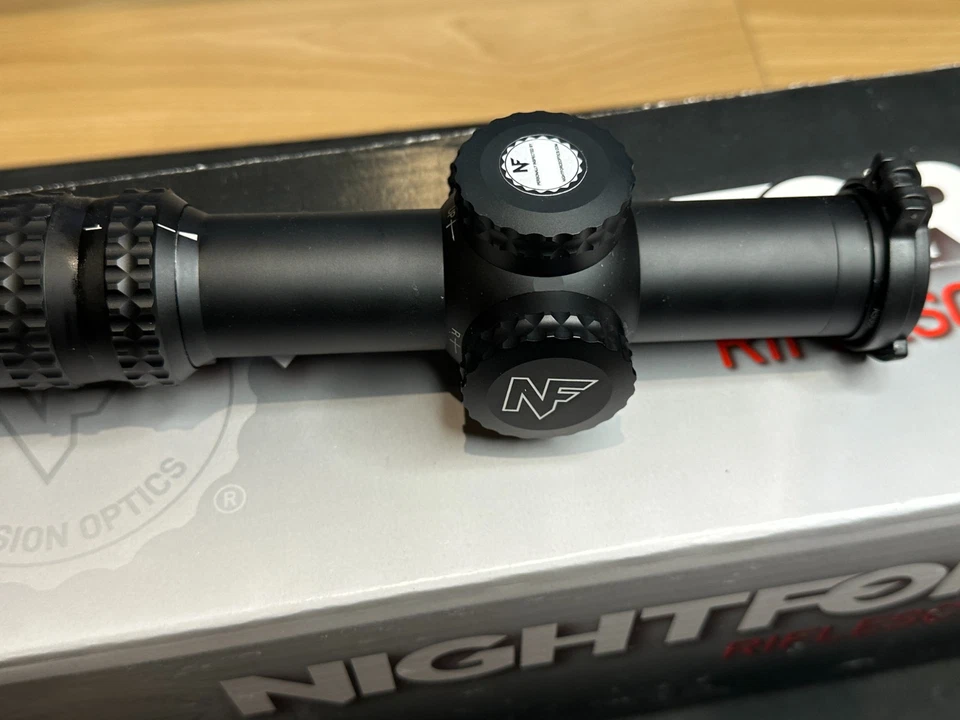 Nightforce ATACR 1-8x24 F1 .1 Mil-Radian NVD PTL FC-DMX Black Riflescope w/Flip - Image 3 of 4