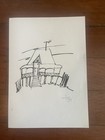 114 - Artwork Original - House - Black Ink