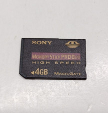 Sony 4GB Memory Stick Pro Duo High Speed Magic Gate Memory Card, Fits PSP