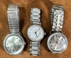 Vintage Timex Watch Lot of 3 Mens Mechanical, Untested, May Work, Parts