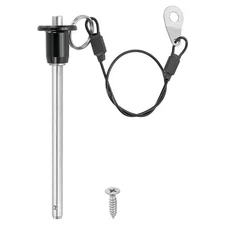 1/4"(6mm)x3.1"(80mm) 304 Stainless Steel Quick Release Pin Ball Locking Pin