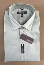 Kenneth Cole Reaction Men s Dress Shirt XL 17 34/35 Mint Green Wrinkle Free NWT
