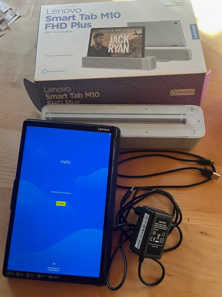 Lenovo Smart Tab M10 FHD Plus TB-X606XA 10" 32GB Silber "sehr gut", Foto 1 von 5