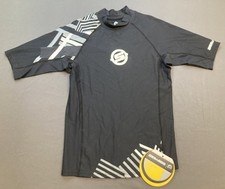 BRP 2864181212 SEA-DOO Men's Vibe SS Rashguard SL Large BLACK New Genuine