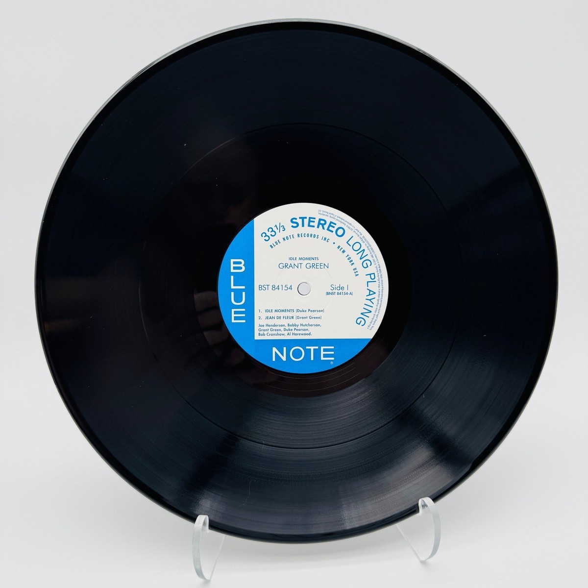 Grant Green Idle Moments LP Blue Note BST 84154 2021 Reissue Jazz