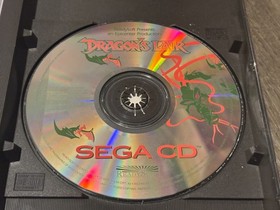 Dragon's Lair Sega CD Game + Box Only Authentic