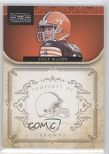 2011 Playoff National Treasures 86/99 Colt McCoy #34 b6s