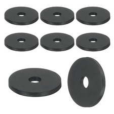 12Pcs Thick Rubber Spacer, 1-9/16 Inch OD x 3/8 Inch ID x 1/8 Inch Thickness