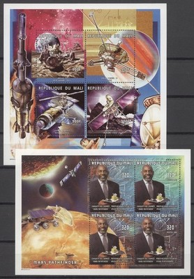 Raumfahrt, Space - Mali - 2 KB ** MNH 1997+1999