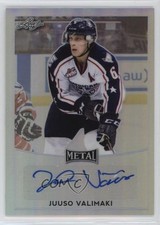 2016-17 Leaf Metal Juuso Valimaki #BA-JV3 Auto k4s