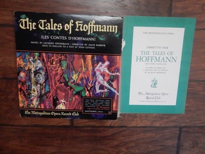 Jean Morel: Offenbach's The Tales Of Hoffmann LP NM, RCA First Press 1S/1S