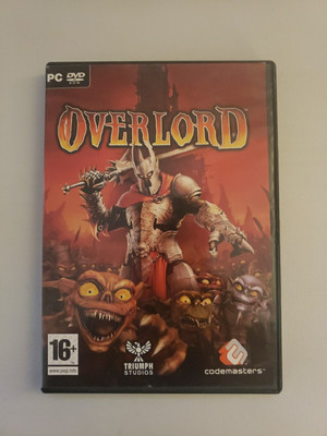 RARE Overlord (PC DVD, 2007) Codemasters- COMPLETE IN CASE! Fast Shipping 