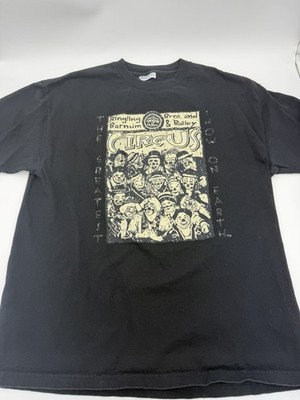 RINGLING BROS and BARNUM & BAILEY CIRCUS T-Shirt Large L - Vintage
