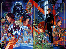 Martin Ansin Star Wars AP Prints Empire Strikes Back Return of the Jedi MINT