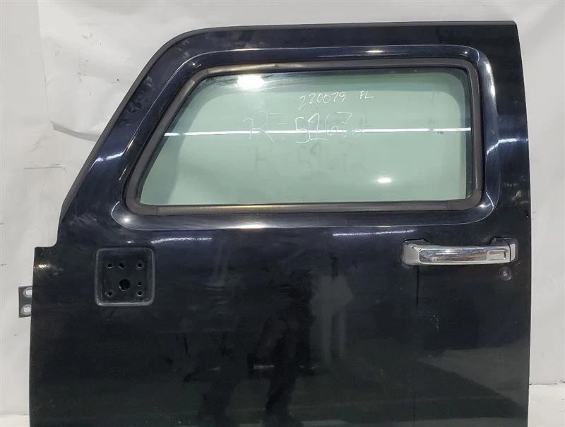 Driver Left Front Door Is Scratched Black OEM 2006 2007 Hummer H3 - Изображение 2 из 4