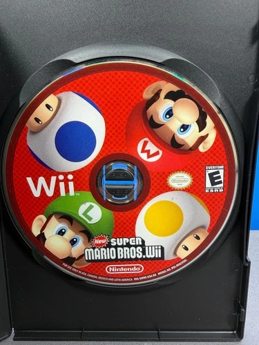 NINTENDO WII NEW SUPER MARIO BROS. BROS BROTHERS WII GAME