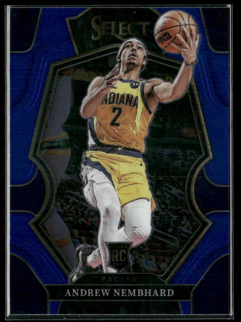 2022-23 Panini Select #186 Andrew Nembhard Blue (Retail Base)