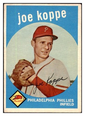 1959 TOPPS #517 JOE KOPPE PHILLIES VG-EX 480001 (KYCARDS) | eBay