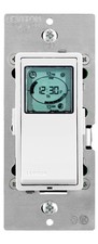 Leviton Decora Programmable et Astronomique 1 Pack, Blanc/Ivoire/Amande Légère 
