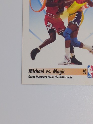 Michael vs. Magic 1991-92 SkyBox #333 - Picture 2 of 6