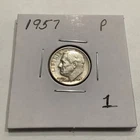 1957 P Roosevelt Dime ￼ Exact Coin Shown ￼