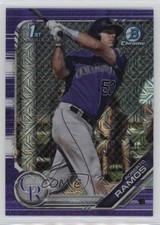 2019 Bowman Chrome Prospects Mega Box Purple Mojo Refractor Roberto Ramos 4f5