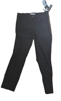 89th And Madison Women s Comfort Waist Straight Leg Pants Black Size 12R NEW