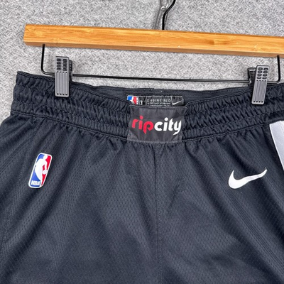 #ad #ad Nike Engineered Portland Trail Blazers Shorts Mens 34 Medium Black Team Issue $48.88