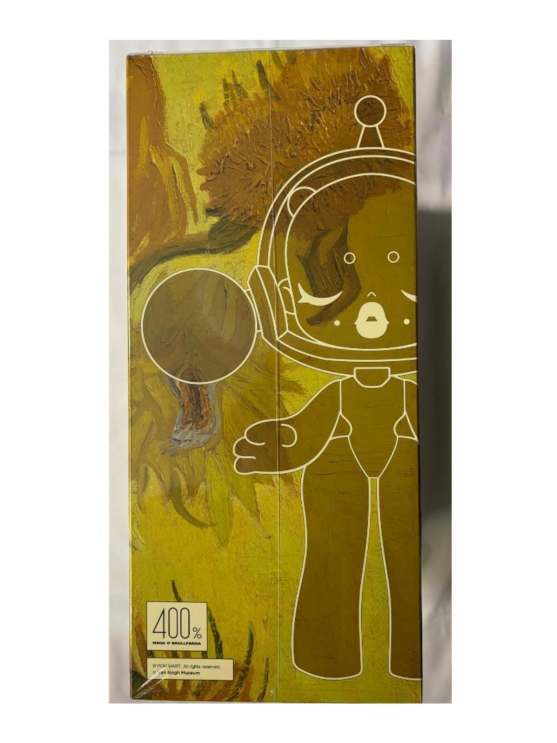 POP MART MEGA α SKULLPANDA 400% Van Gogh Museum Sunflowers