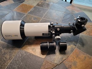 Explore Scientific ED80 Essential Air-Spaced ED Triplet Refractor With Orion Fie