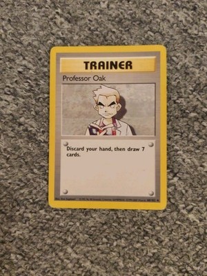 Pokemon Cards: Base Set 1st Edition Uncommon: Professor Oak 88/102