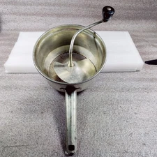 Vintage Foley Turn Crank Heavy Duty Steel Food Mill Ricer Strainer Grinder