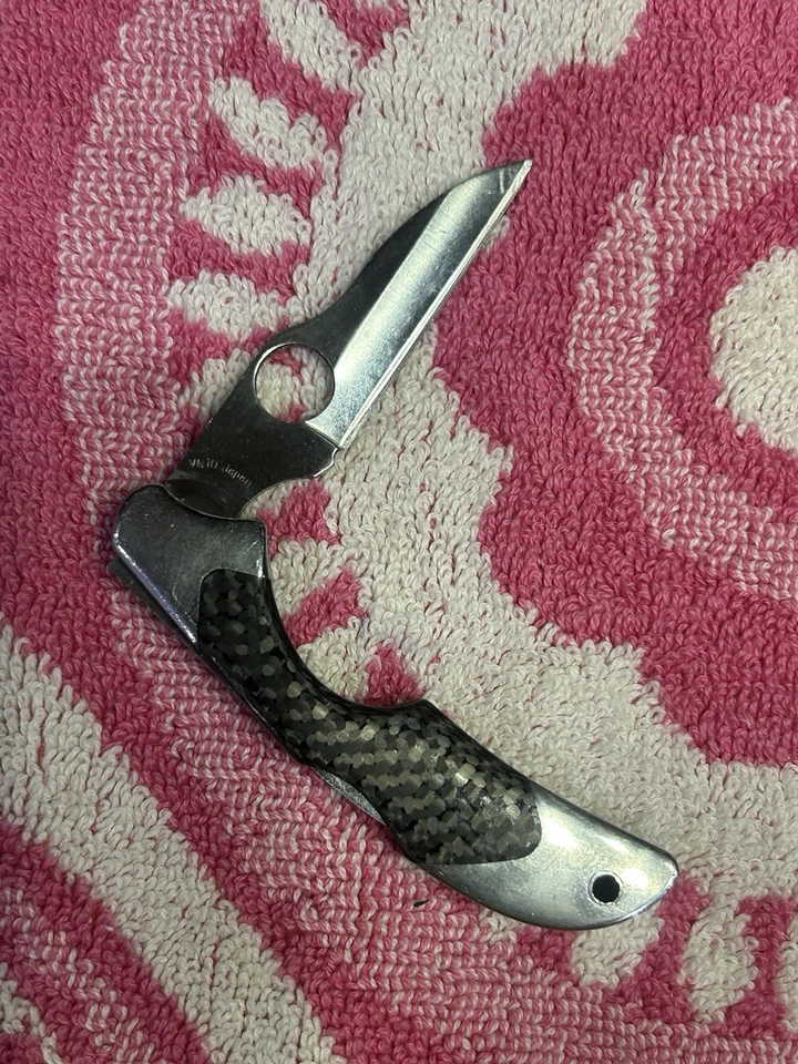 Cuchillo de kiwi de fibra de carbono Spyderco 75P Foto 4 de 4