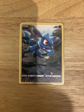 Pokémon TCG Riolu GG26/GG70 Gold Metal Card - Collectible Gift/Display
