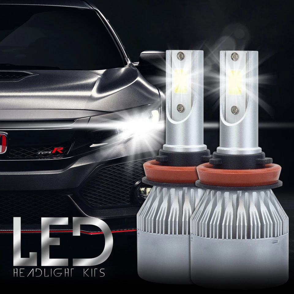 XENTEC LED HID Headlight Conversion kit H11 6000K for 2011-2016 Ram 4500 - Image 2 of 4