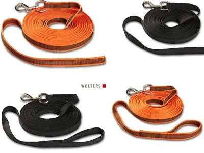 Wolters Avanti gummierte Schleppleine Hundeleine mit/ohne Handschlaufe 5/8/12m
