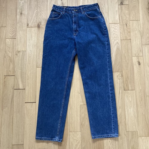 LEE Jeans Virginia W32 L31 Blue Denim Mom Style Misure W29 L29.5 100%  Cotone | eBay