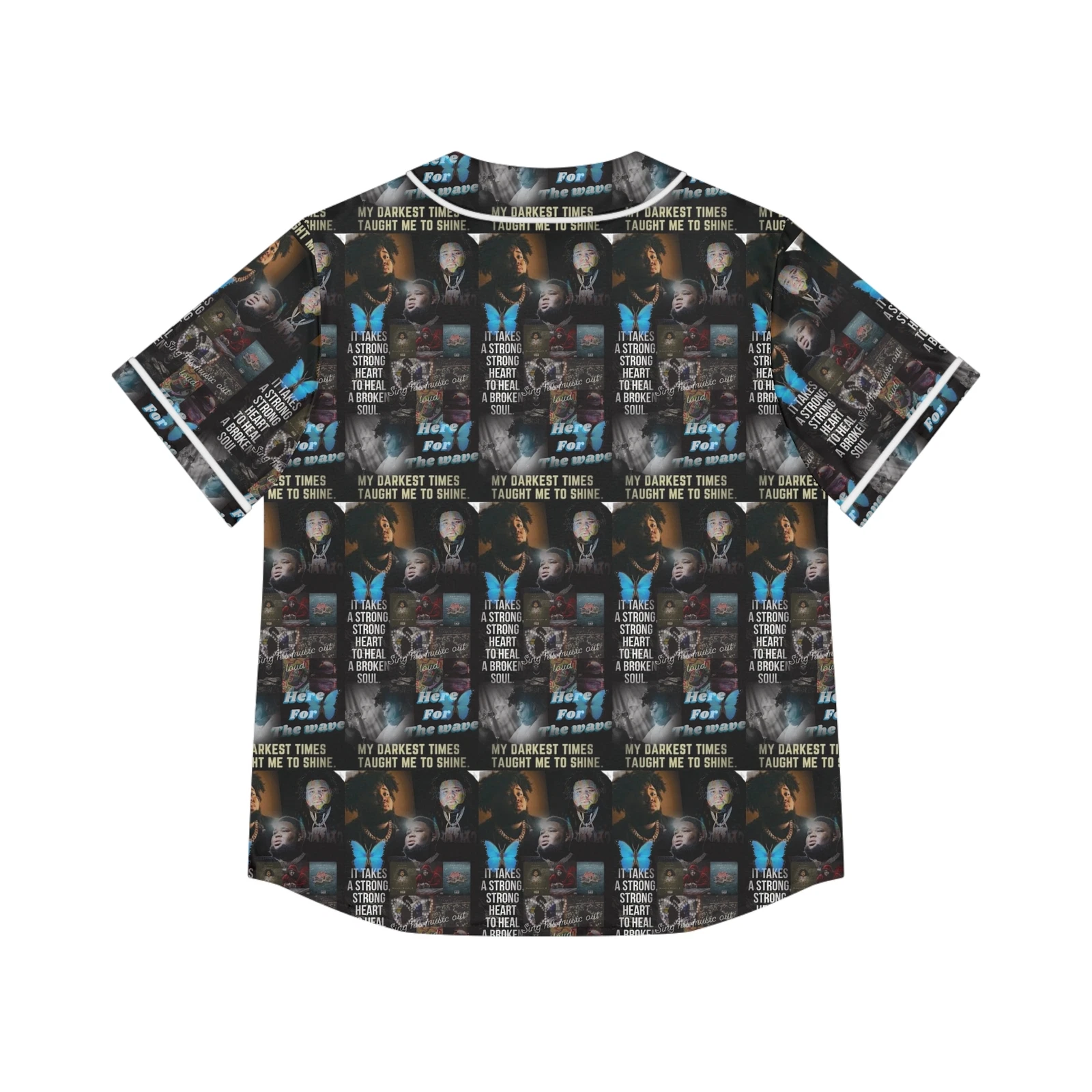 rod wave baseball jersey for women